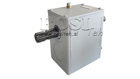 Traktora samazinātājs - 1:1.85 (80HP-60kW) vīriešu-vīriešu