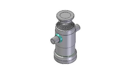 3091S - TELESCOPIC CYLINDER STANDARD/PALLON 5 VAIHEITA ISKU 840 HALKAISU 124