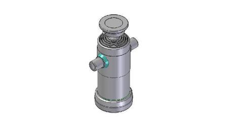 3093S - TELESCOPIC CYLINDER STANDARD/PALLON 5 VAIHEITA ISKU 1190 HALKAISIJA 124