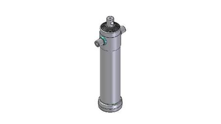3096F -TELESKOPZYLINDER STANDARD/LOCH 5 STUFEN HUB 2490 FI 124