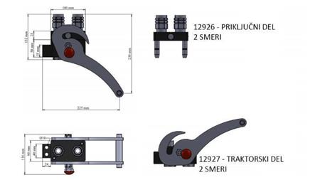 MULTI-FASTER SUKABINIMAS 2 būdų BSP1/2 NAUJA RŪŠIS