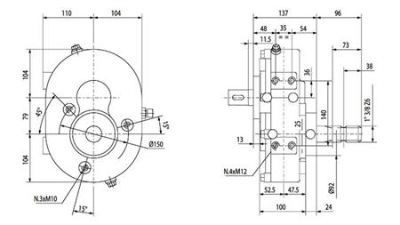 ΜΕΤΑΤΡΟΠΕΑΣ ΑΝΤΙΣΤΡΟΦΗΣ A-3A 1:1 (30HP-22.1W)