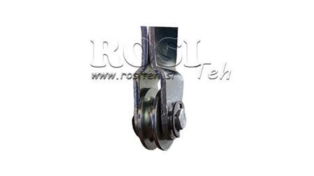 PULL HANDLE L280 WITH PULLEY FI24mm