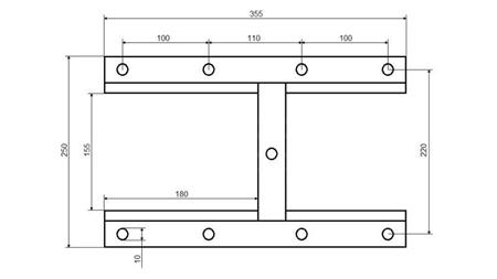 HEBEKLAPPE FÜR KIPPERANHÄNGER 250 X 335 FÜR GETREIDE