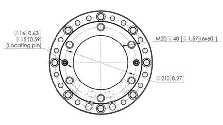 ΥΔΡΑΥΛΙΚΟΣ ΡΟΤΑΤΟΡ CPR8-01 33000-8000 KG