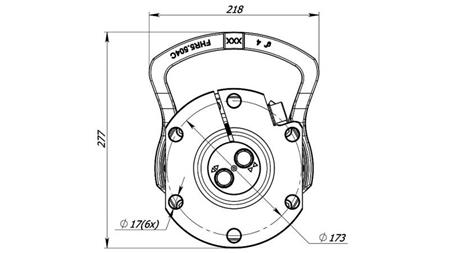 HIDRAULIČNI ROTATOR 5500/3250 KG SA PRIRUBNICOM