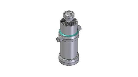 4050S -TELESKOPSKI CILINDAR STANDARD/KUGLA 5 STUPNJEVA HOD 1870 PROMJER 170