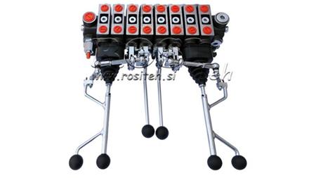 HYDRAULICKÝ VENTIL HIAB 8xPC70   2X EURO JOYSTICK 3 POS