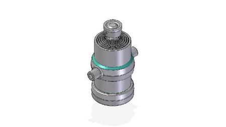 7017S -CILINDRU TELESCOPIC STANDARD/BALL 7 ETAPE CURS 1695 DIAMETRU 190