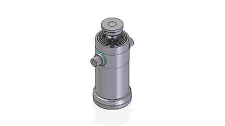 7067S -TELESCOPIC CYLINDER STANDARD/BALL 7 STAGES TRAVEL 3242 DIAMETER 270