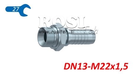 HIDRAVLIČNI PRIKLJUČEK BSP MOŠKI DN13-M22x1,5