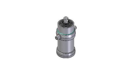 8023F -TELESKOPZYLINDER STANDARD/LOCH 8 STUFEN HUB 2685 FI 215
