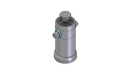 8037S -TELESCOPINIS CILINDRAS STANDARD/BALL 8 ETAPAI STROKE 3740 DIAMETRAS 270