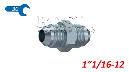 HIDRAULIČNI DVOSTRUKI VIJAK JIC74° 1”1/16-12 1”1/16-12
