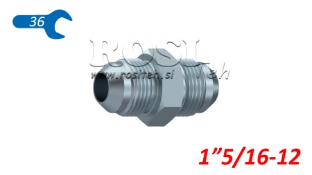 HIDRAULIČNI DVOSTRUKI VIJAK JIC74° 1”5/16-12 1”5/16-12