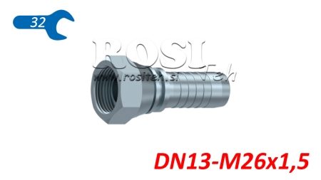 HIDRAULIČNI PRIKLJUČAK BSP ŽENSKI DN13-M26x1,5