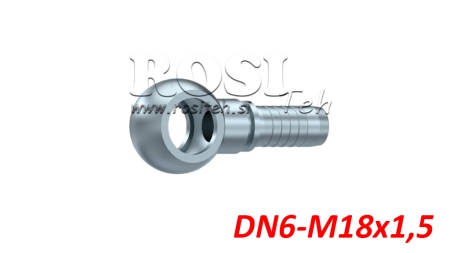 HIDRAVLIČNI PRIKLJUČEK OČESNI DN6-M18x1,5