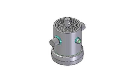 8301F -CILINDRU TELESCOPIC STANDARD/GAURĂ 8 ETAPE CĂLĂTORIE 1320 DIAMETRU 190