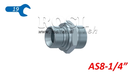 ΥΔΡΑΥΛΙΚΗ ΔΙΠΛΗ ΒΑΛΒΙΔΑ AS8-BSP1/4