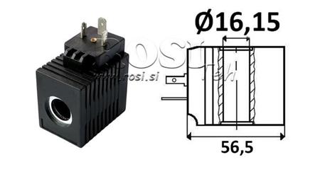 ELEKTROMAGNETICKÁ CIEVKA 230V AC - CB12 - fi 16,15mm-52mm 30W IP65