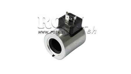 ELECTROMAGNETIC COIL 24V DC FOR VALVE CETOP - fi 22mm-53mm 29W