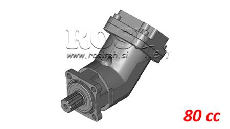 MOTOR HIDRÁULICO DE PISTÃO 80CC - 440NM