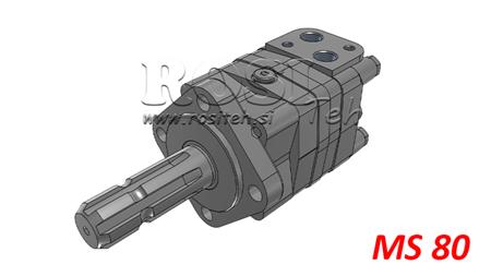 HIDRAULIKUS MOTOR MS 80 - KARDÁN
