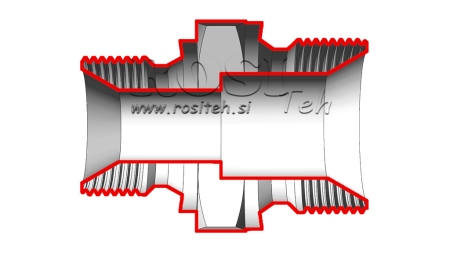HIDRAVLIČNI REDUCIR BSP 3/8-M18x1,5