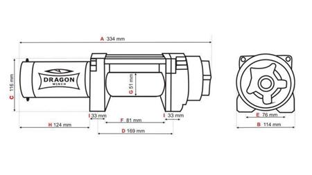 12 V ELEKTRIČNI VINČ DWH 2500 HD - 1133 kg