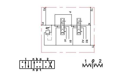 VALVOLA IDRAULICA 2xP80