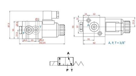 3 PUTNI VENTIL 3/8 12V - 50lit