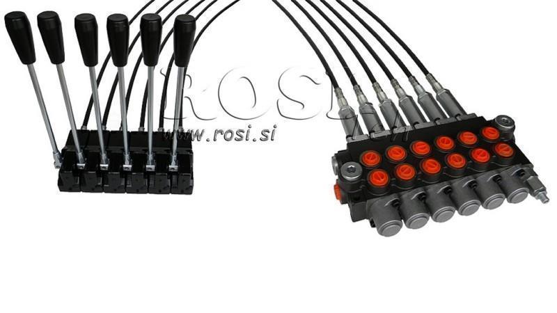 KIT 6xP40 + JOYSTICK 1 POZ L1500