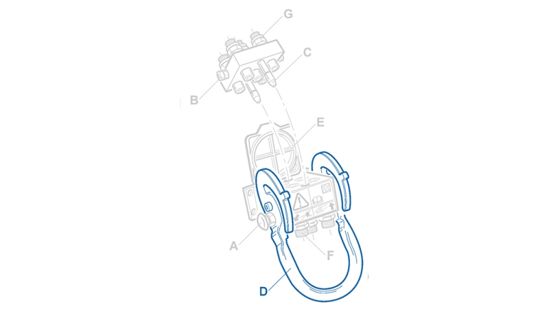 ALAVANCA PARA MULTI-FASTER 4VIAS 1/2 PARTE FIXA